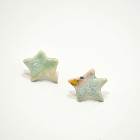 Cercei stea pastel | Ecluze Studio