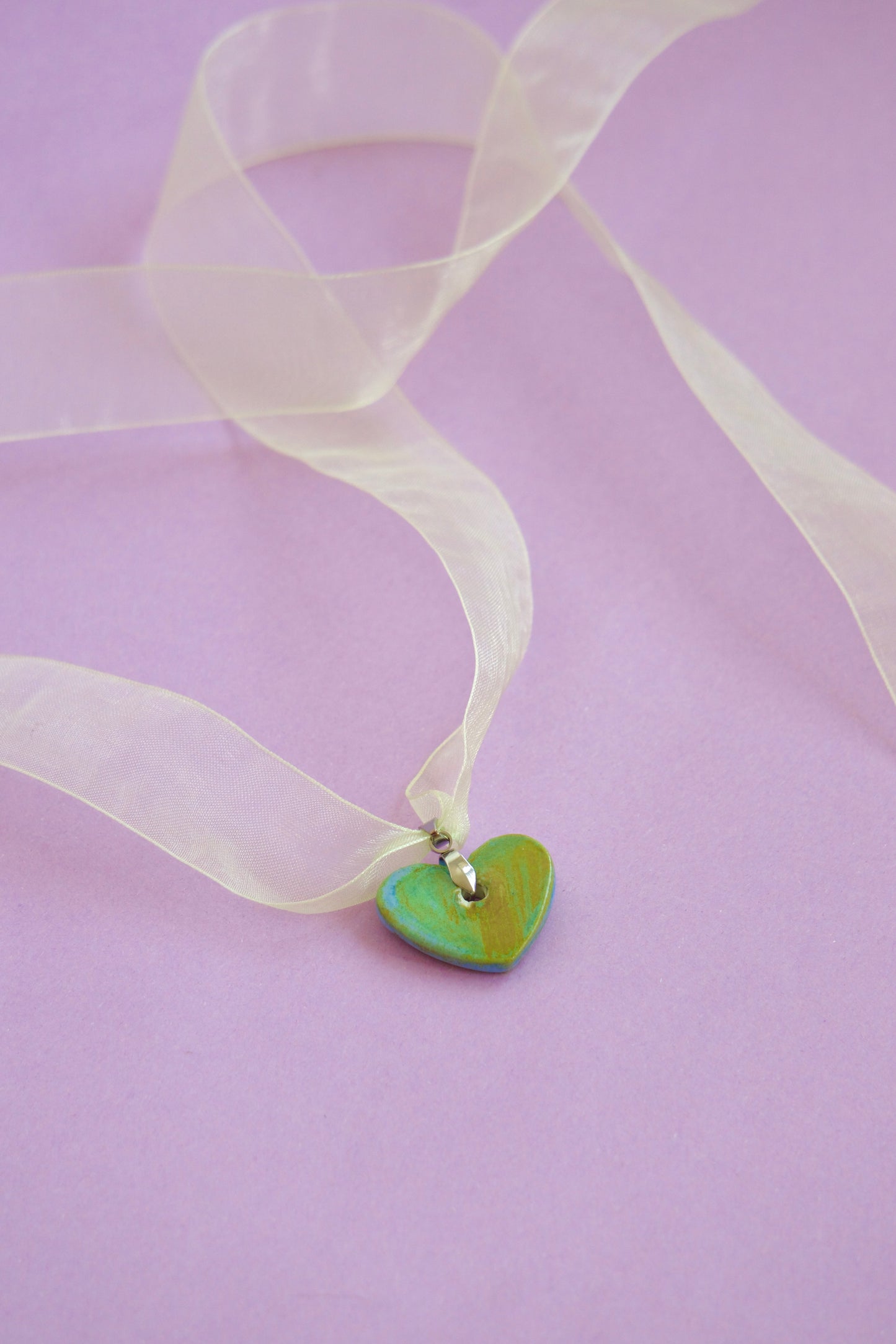 Colier pandantiv inimă