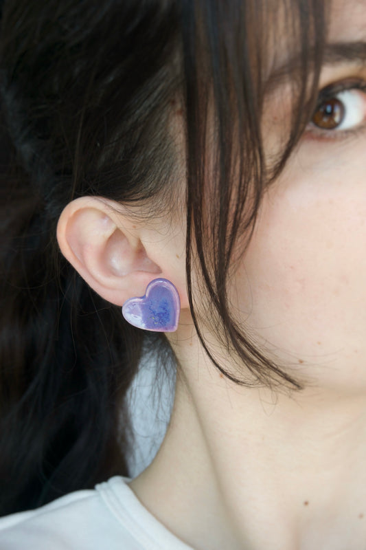 Cercei mov pastel | Ecluze Studio