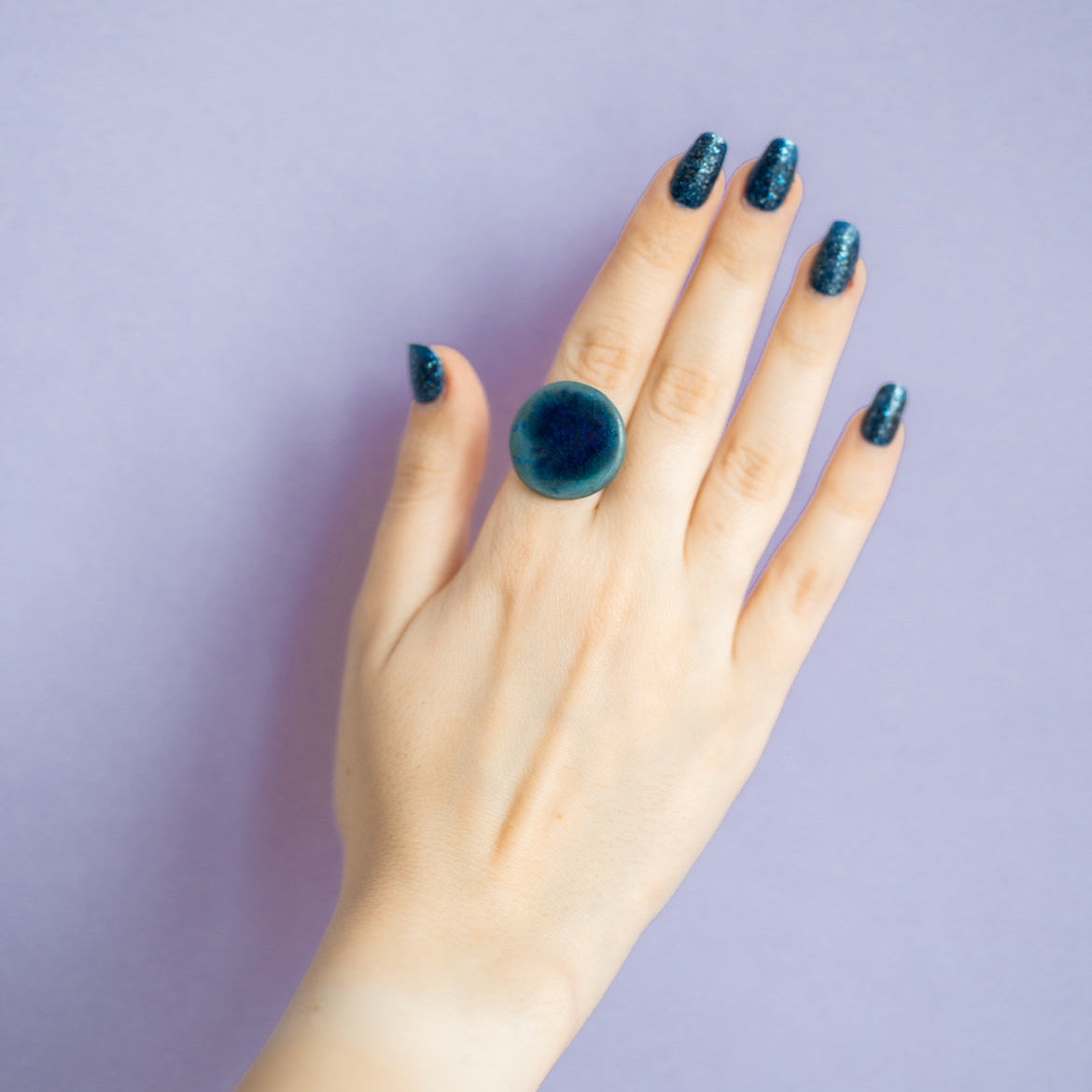 Inel Midnight Blue | Ecluze Studio