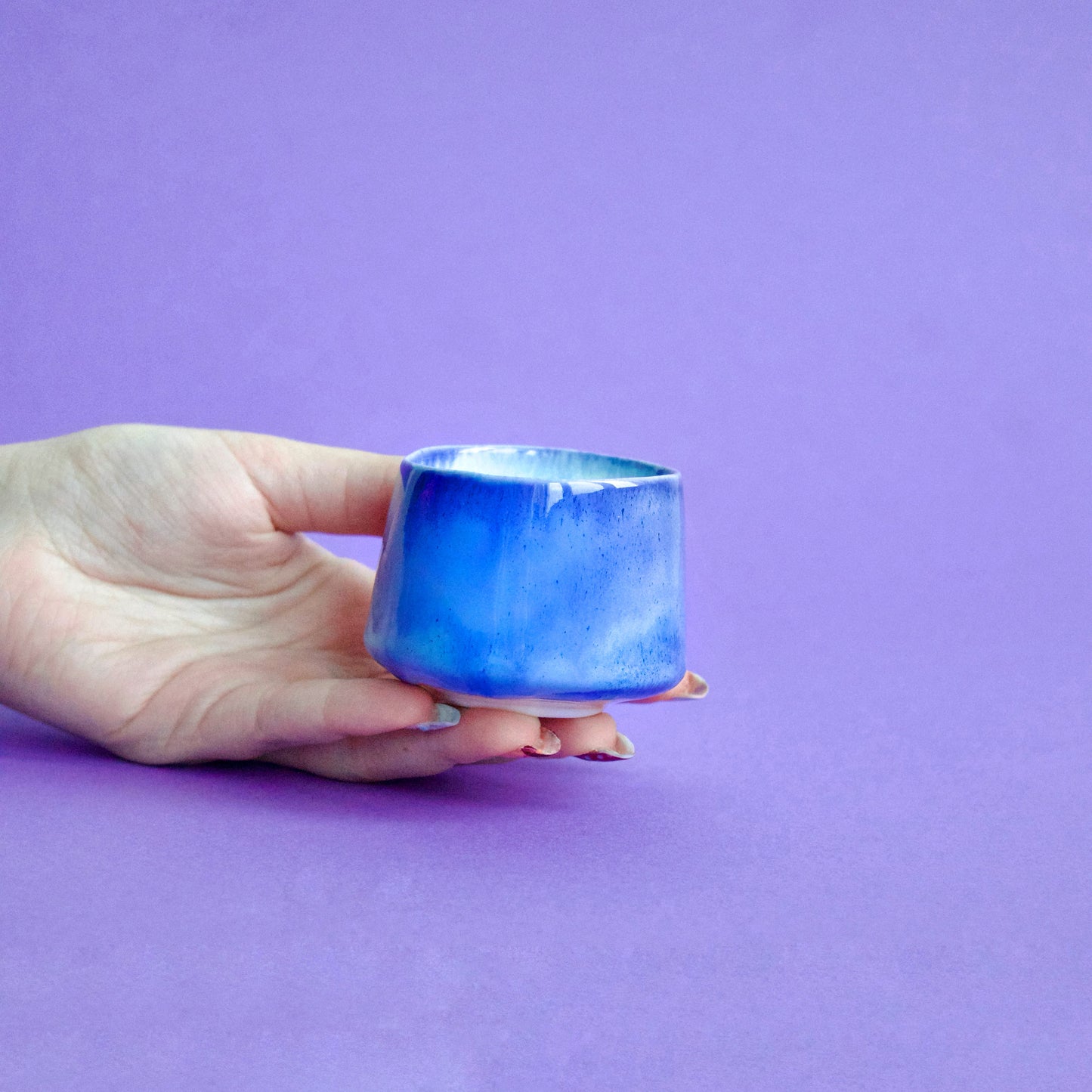 Cană espresso – Albastru ultramarin | Ecluze Studio