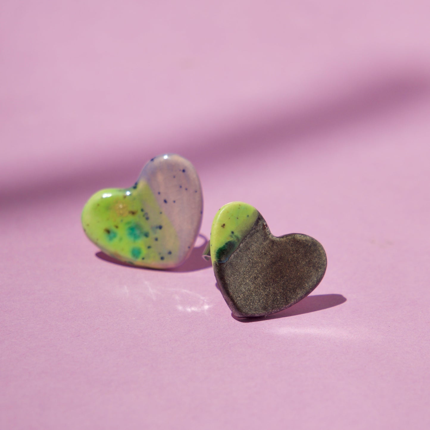 Inel inimă gri metalic | Ecluze Studio