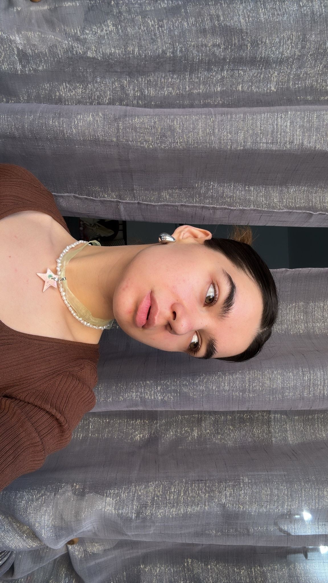 Colier pandantiv stea din ceramică | Ecluze Studio