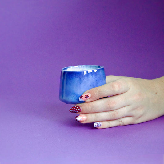 Cană espresso – Albastru ultramarin | Ecluze Studio