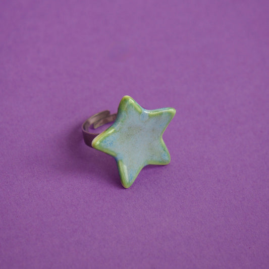 Inel steluţă albastră | Ecluze Studio