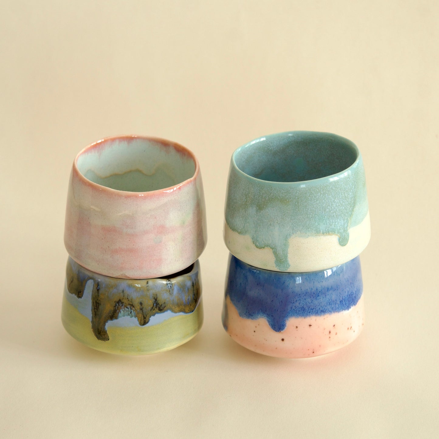 Cană espresso – Roz pudrat pastel Ecluze Studio