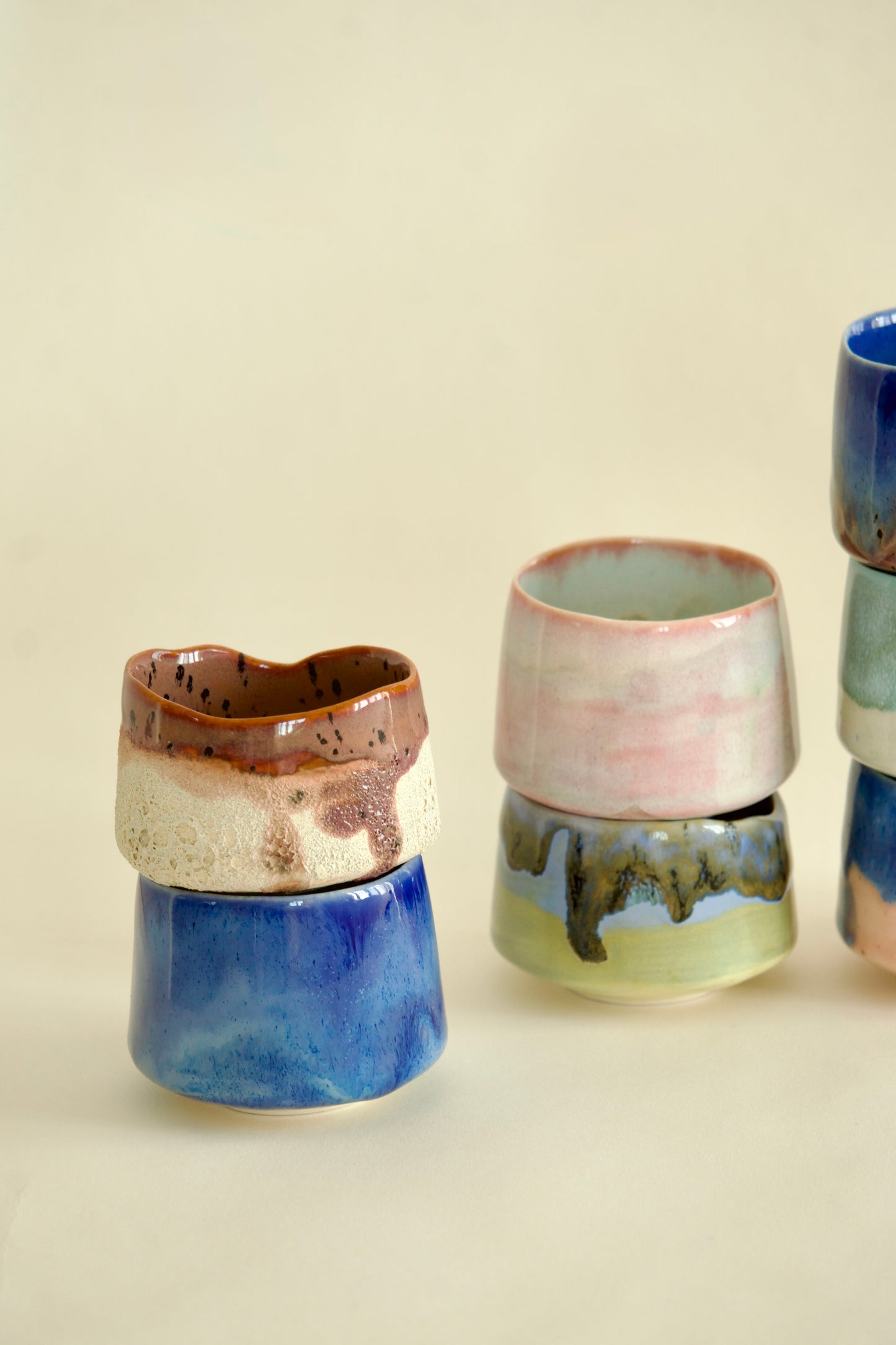 Cană espresso – Roz pudrat pastel Ecluze Studio