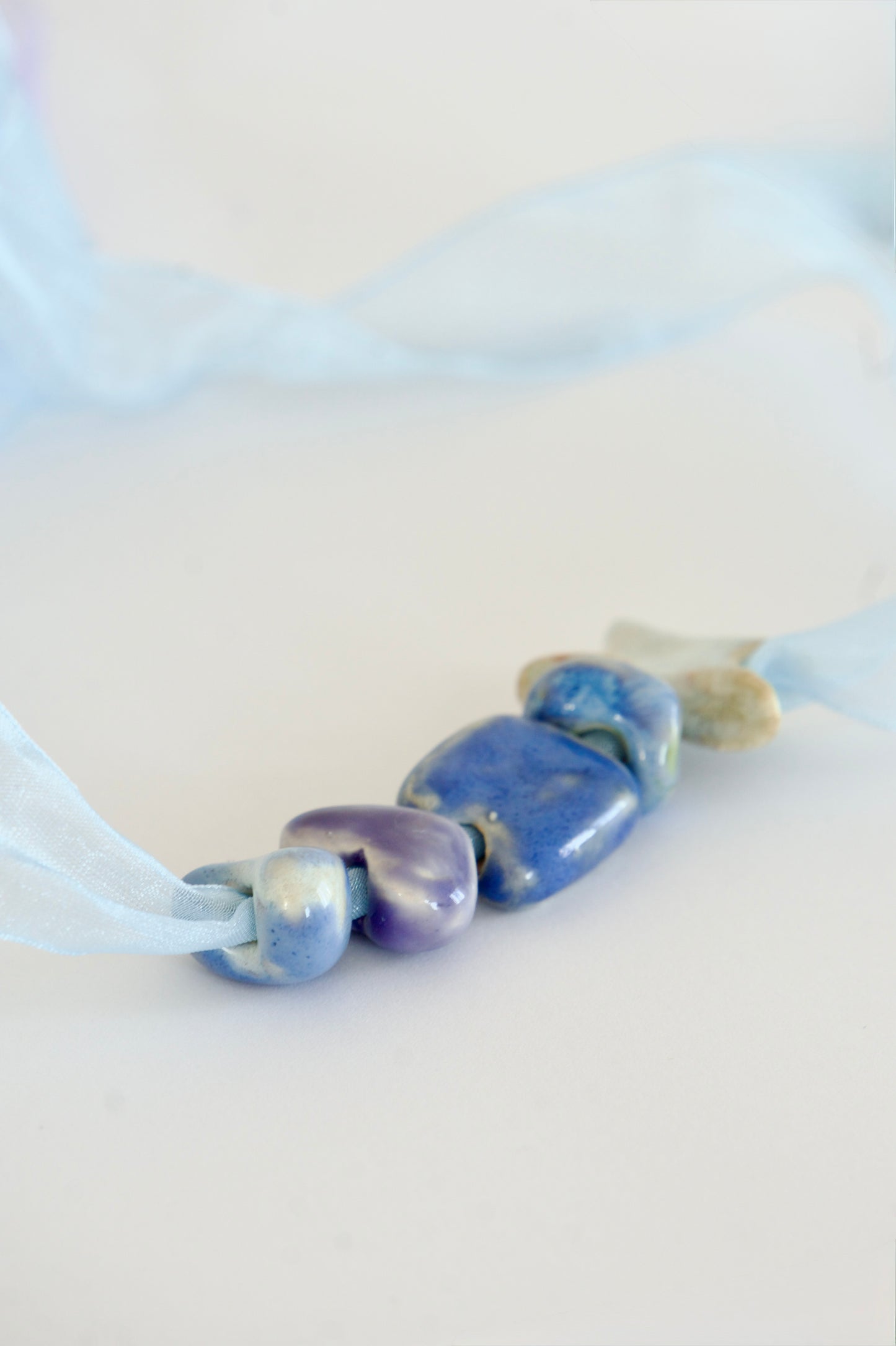 Colier cu mărgele din ceramică | Ecluze Studio