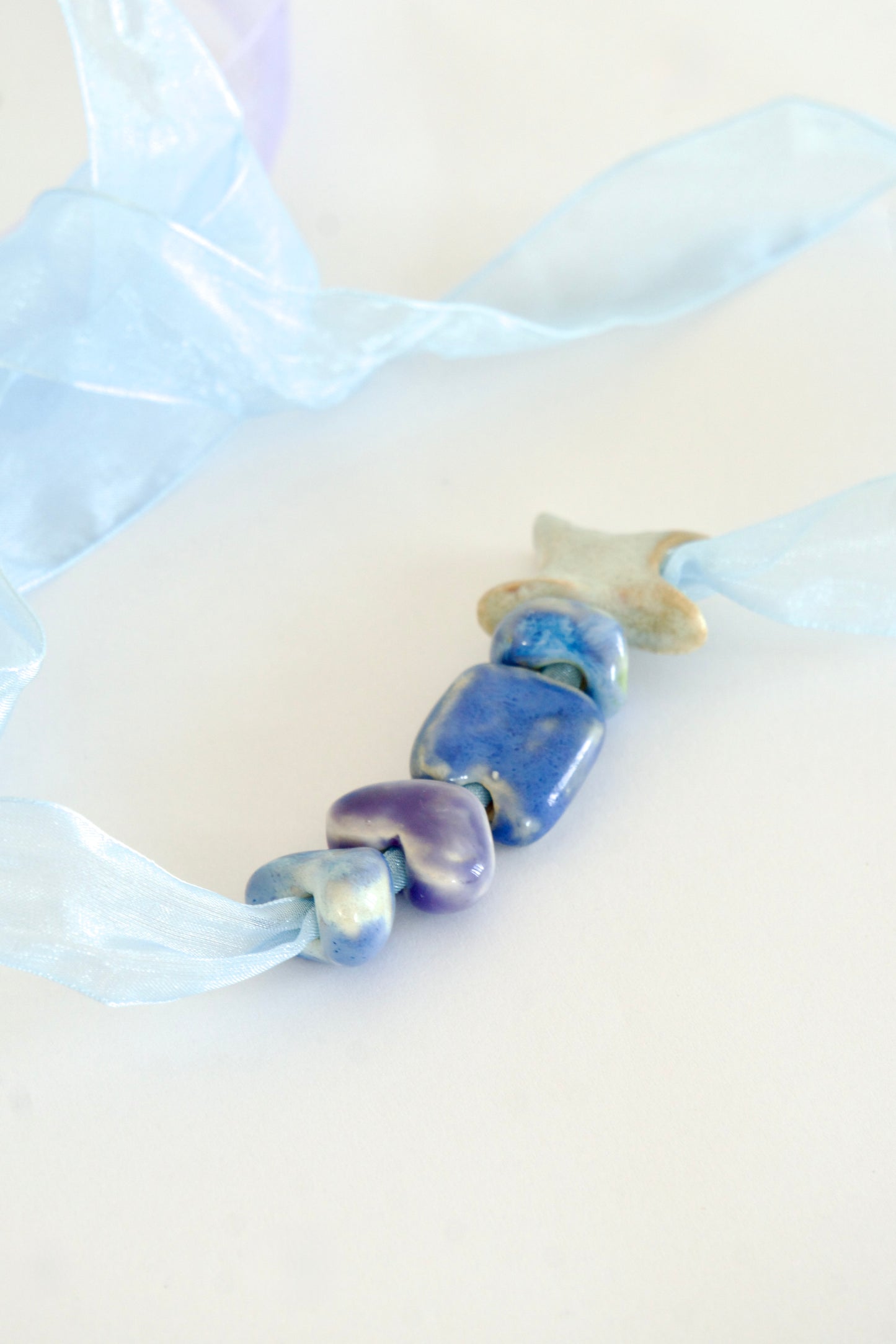 Colier cu mărgele din ceramică | Ecluze Studio