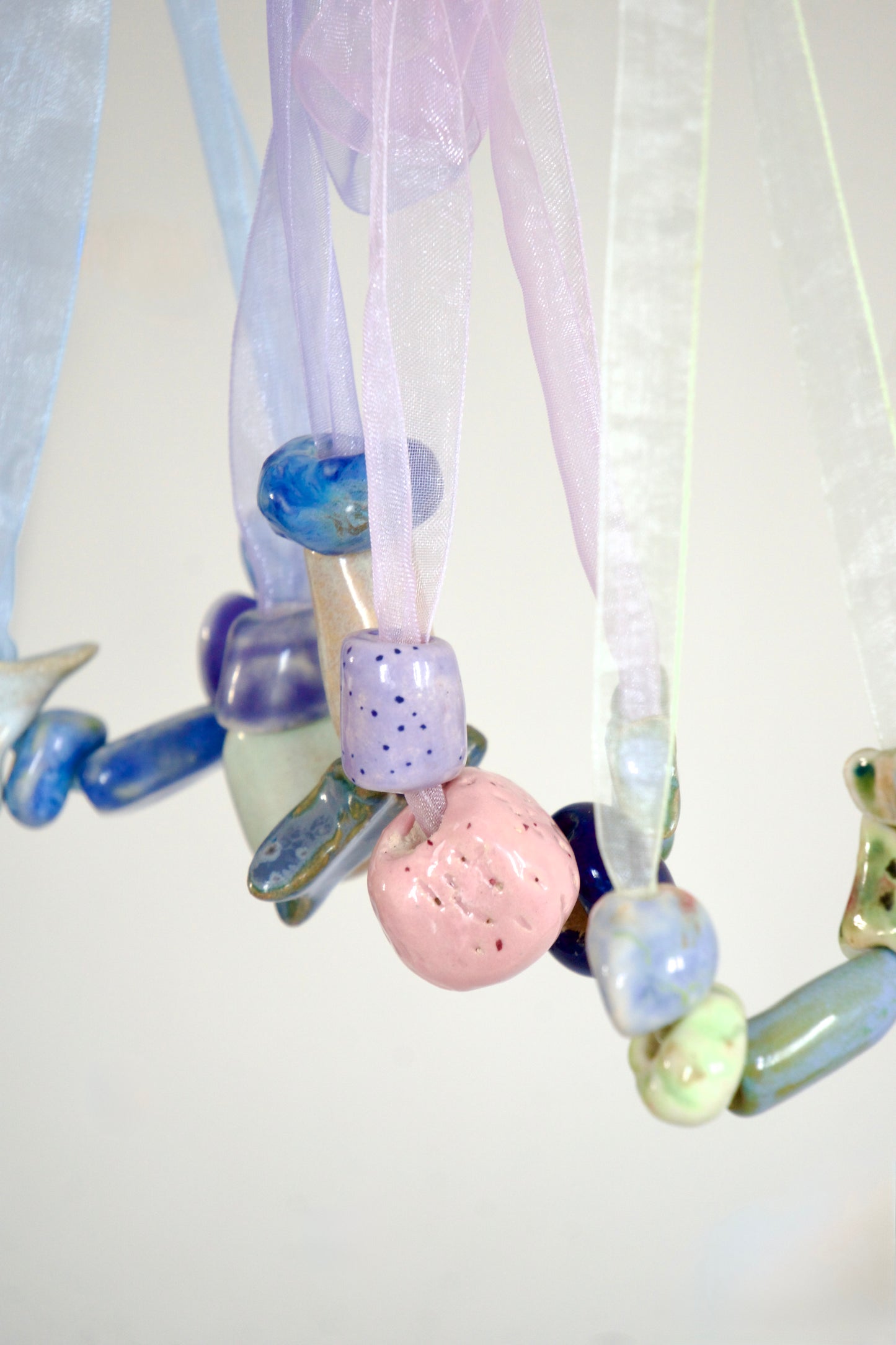 Colier cu mărgele din ceramică | Ecluze Studio