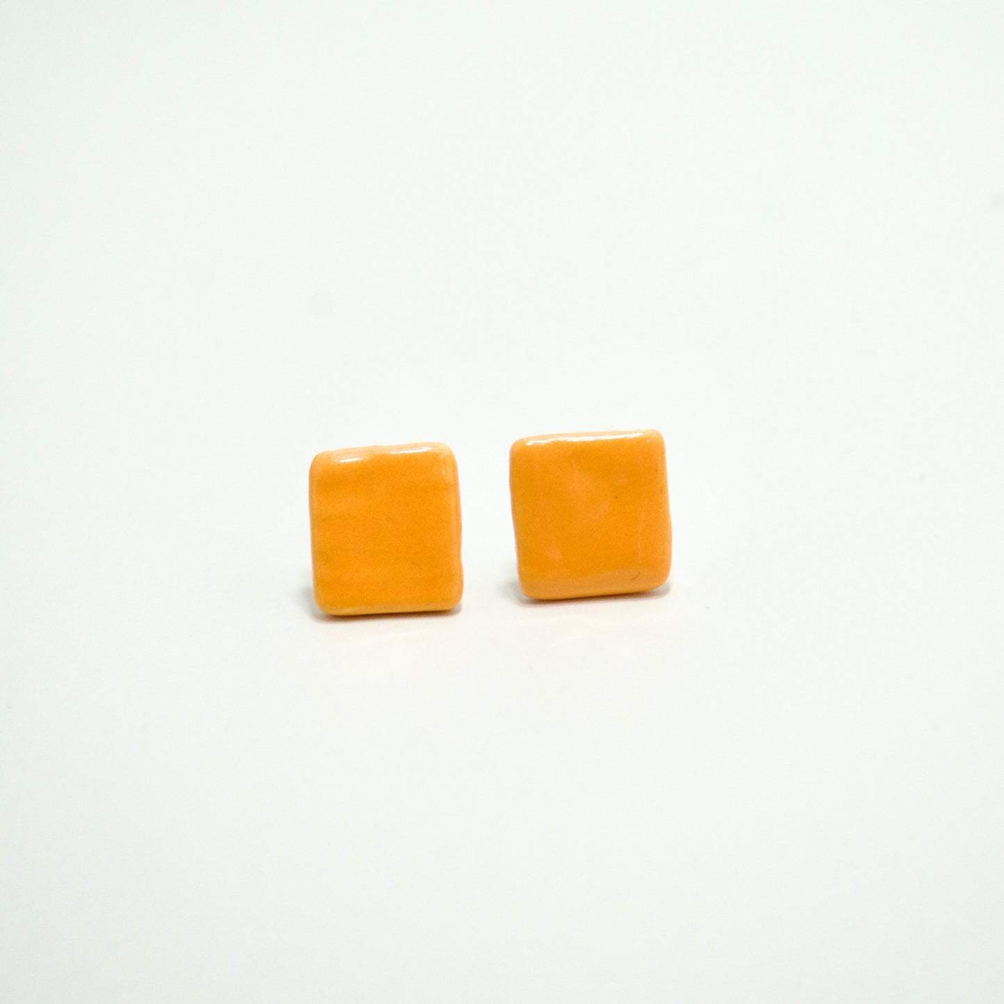Cercei oranj mici | Ecluze Studio