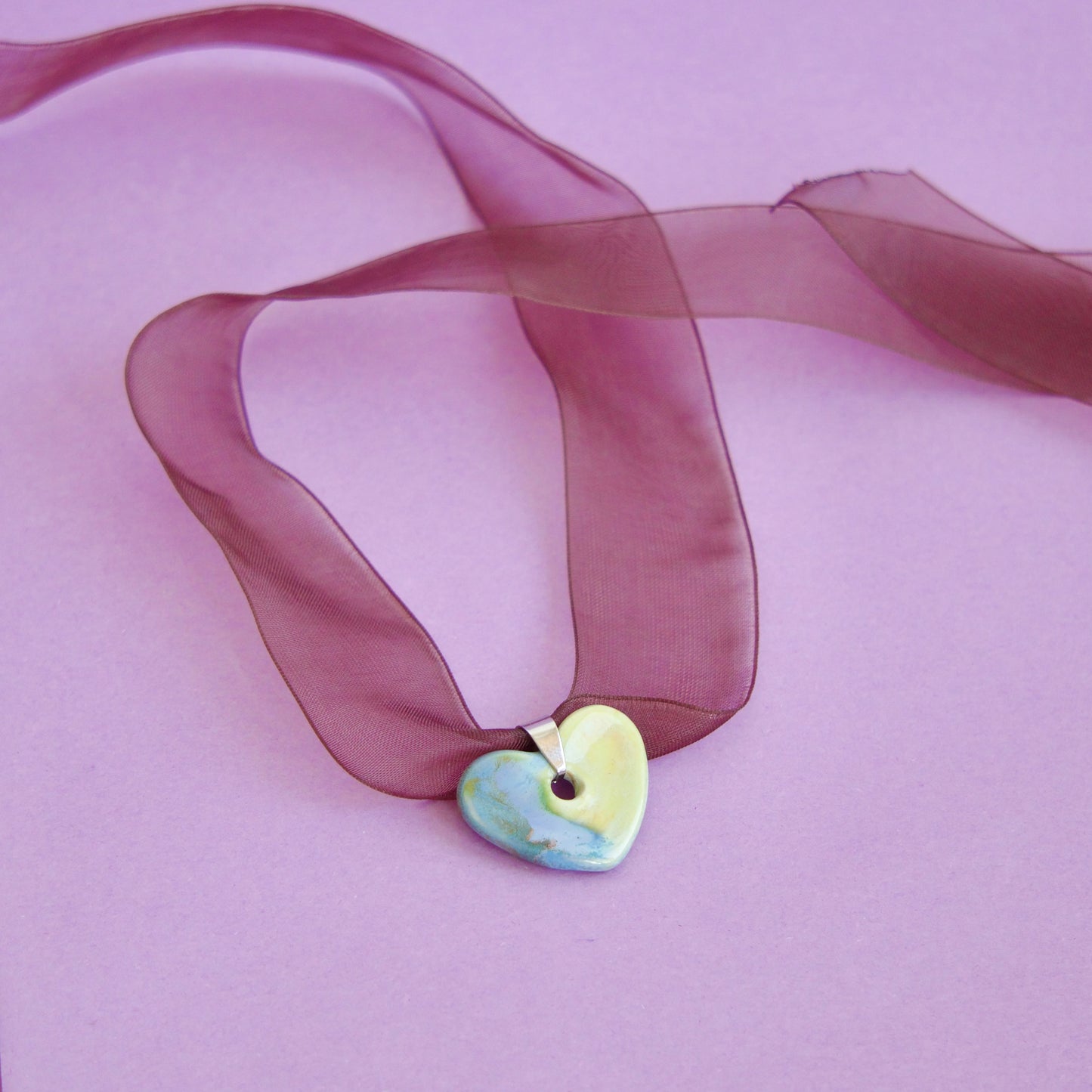 Colier pandantiv inimă | Ecluze Studio