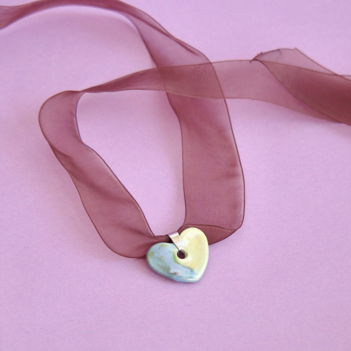 Colier pandantiv inimă | Ecluze Studio