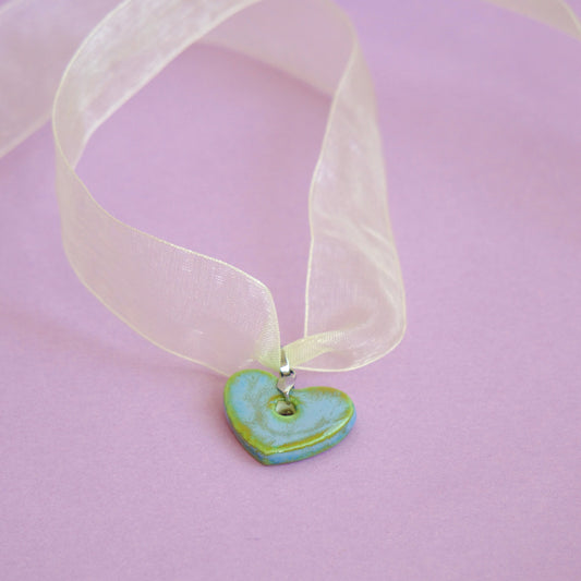 Colier pandantiv inimă