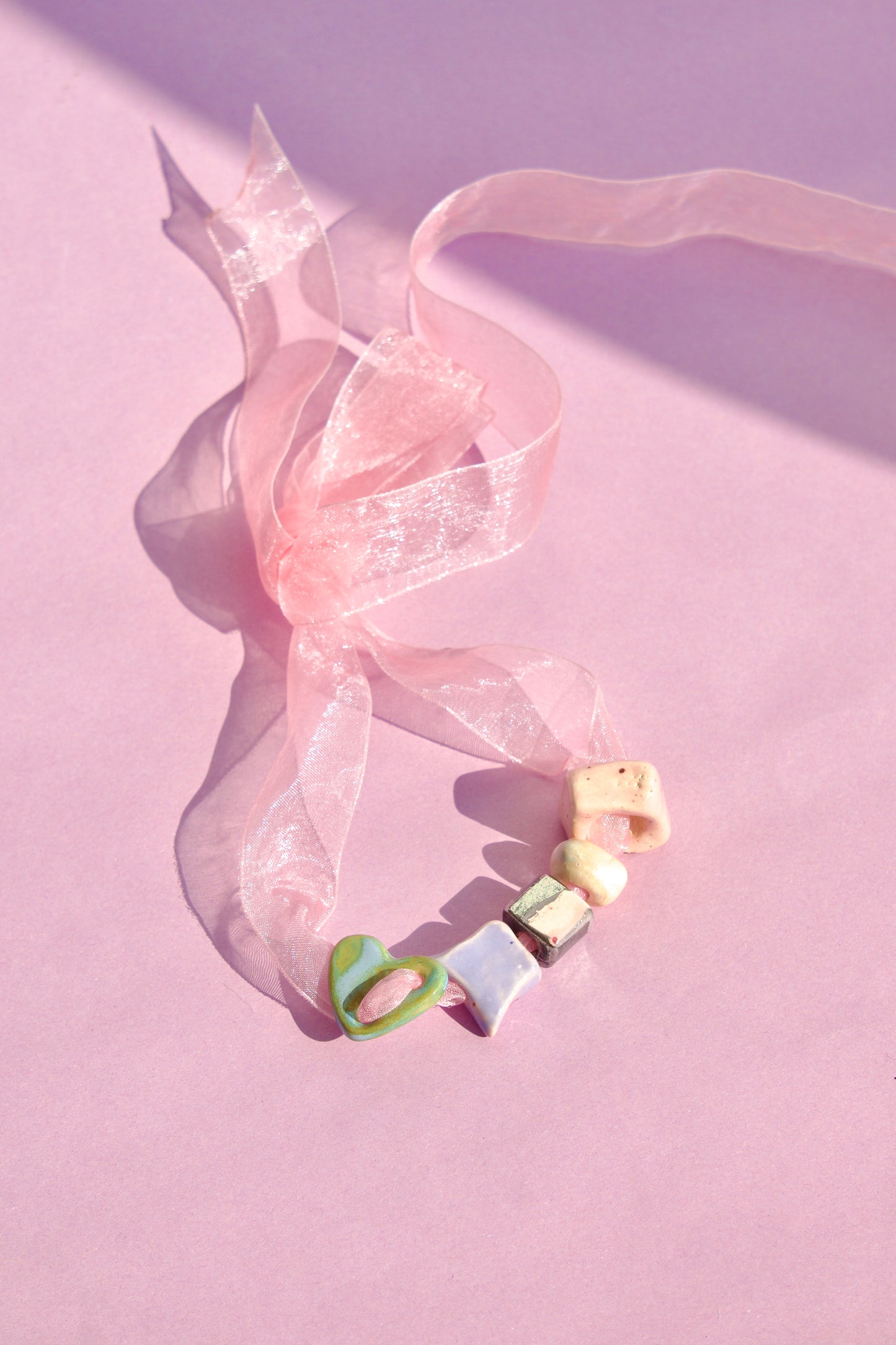 Colier Purple Promise cu  mărgele | Ecluze Studio