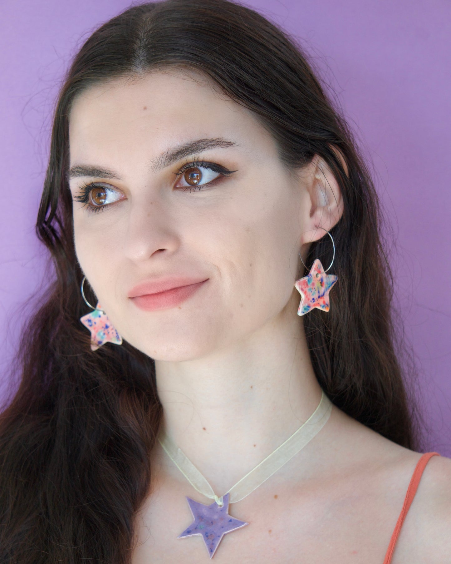 Cercei steluţe mari | Ecluze Studio