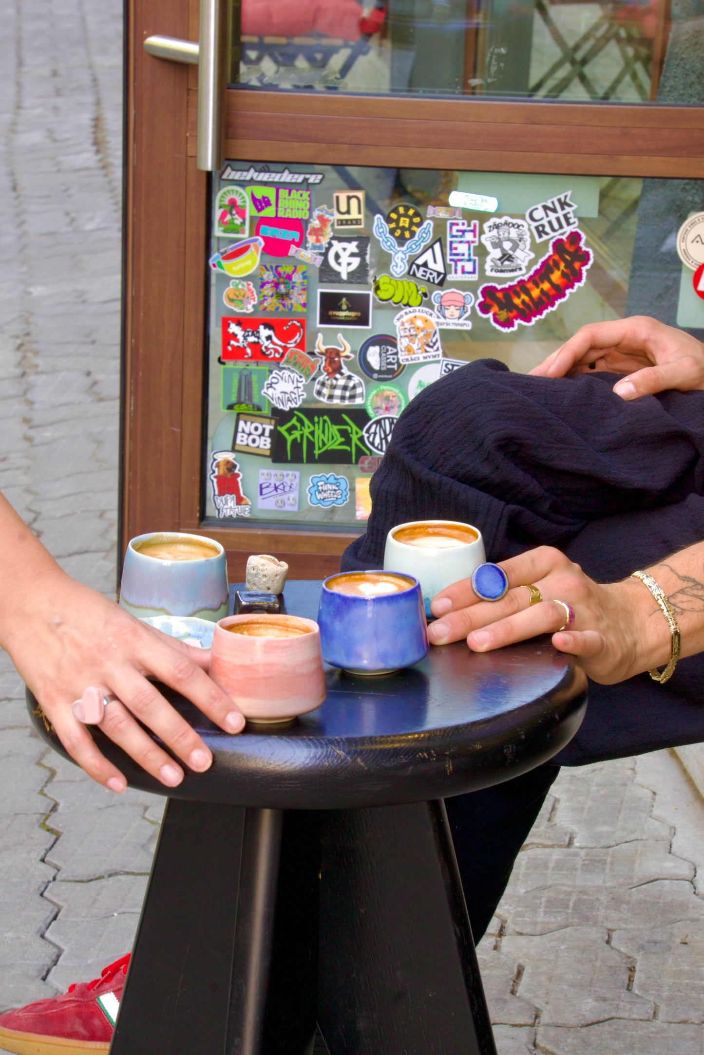 Cană Espresso Albastru intens | Ecluze Studio