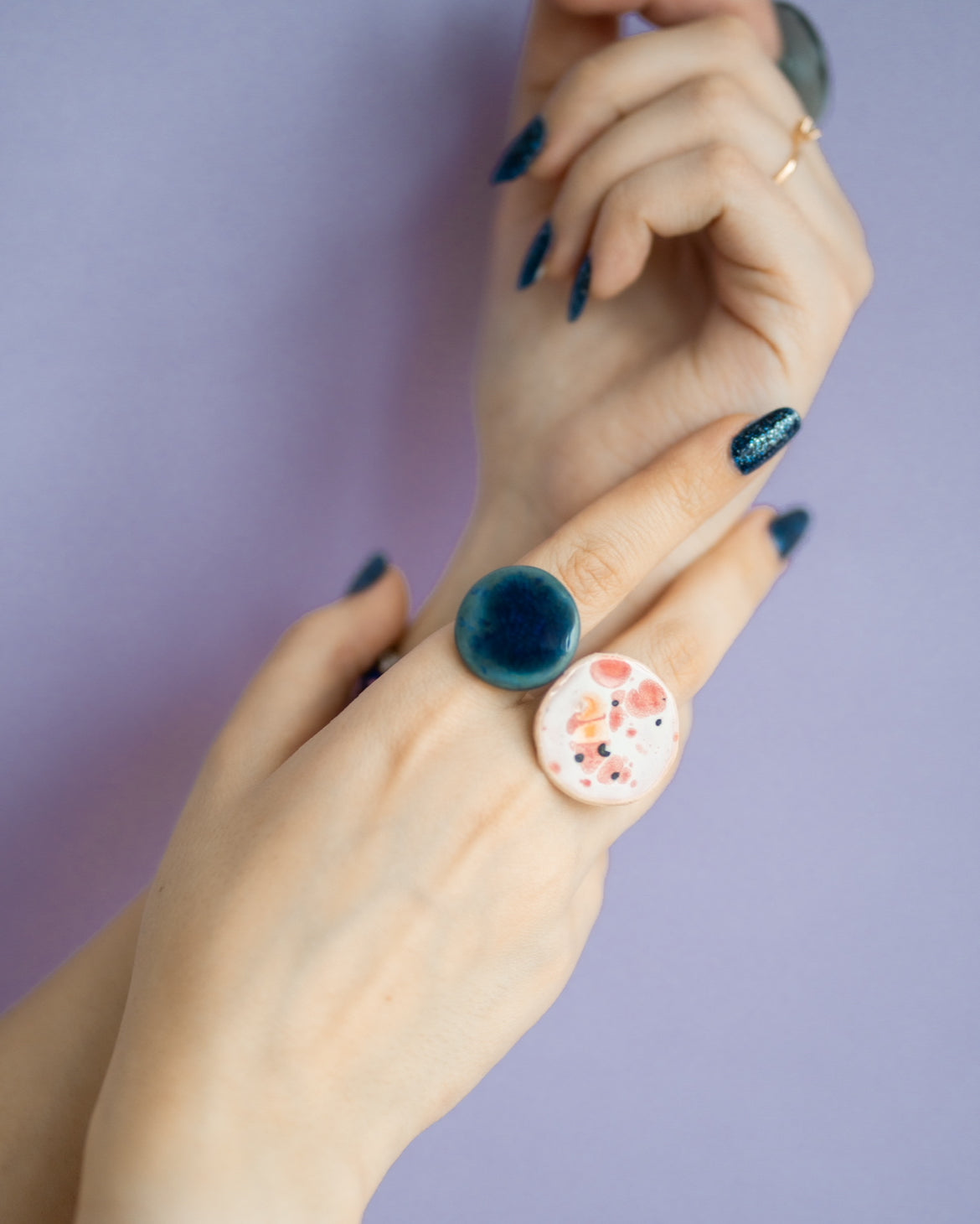 Inel Midnight Blue | Ecluze Studio